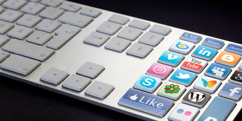 social media keybord